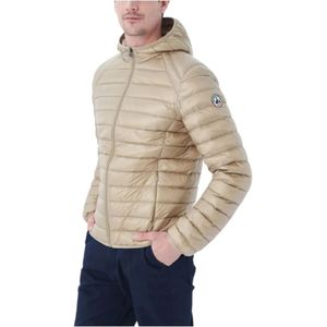 Jott, Jassen, Heren, Beige, 2Xl, Polyester, Warme en stijlvolle jas met rits en capuchon