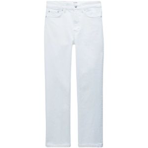 Filippa K, Witte Gewassen Denim Jeans Wit, Dames, Maat:W27