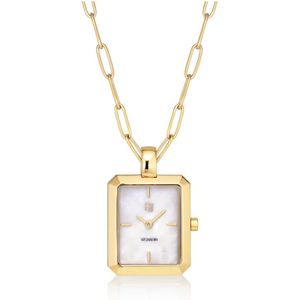 Sif Jakobs Jewellery, Chiara Hangerhorloge Geel, Dames, Maat:ONE Size