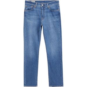 Levi's, Jeans, Heren, Blauw, W31 L32, Katoen, Straight Jeans