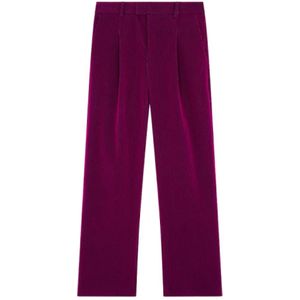 Roseanna, Project Harrison Velours Broek Paars, Dames, Maat:M