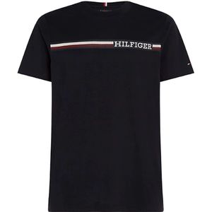 Tommy Hilfiger, Tops, Heren, Blauw, S, Katoen, Moderne Iconische T-shirts en Polos