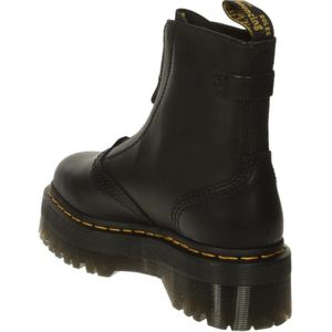 Dr. Martens, Schoenen, Dames, Zwart, 38 EU, Leer, Jetta platformlaarzen met ritssluiting