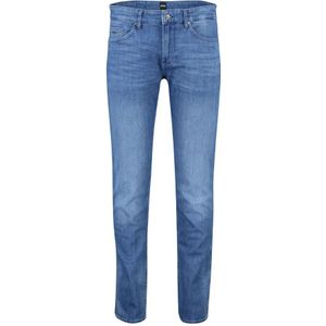 Hugo Boss, Jeans, Heren, Blauw, W32 L32, Katoen, Lichtblauwe spijkerbroek
