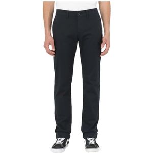 Dickies, Wide Broeken Zwart, Heren, Maat:W31