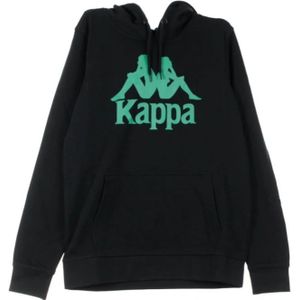 Kappa, Sweatshirts & Hoodies, Heren, Zwart, L, Hoodies