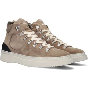 Nubikk, Schoenen, Heren, Beige, 41 EU, Suède, Heren High Top Sneakers Jonah Aztec