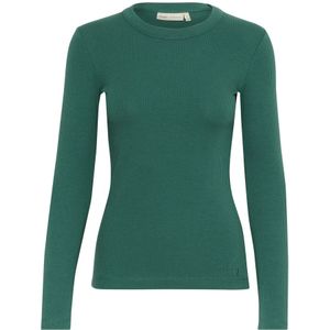 InWear, Tops, Dames, Groen, L, Groene Longsleeve T-shirt