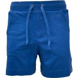 Moschino, Stijlvolle Bermuda Shorts voor Zomerse Dagen Blauw, Heren, Maat:M