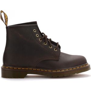 Dr. Martens, Vintage Bruine Leren Enkellaars Bruin, Heren, Maat:40 EU