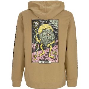 Element, Sweatshirts & Hoodies, Heren, Beige, S, Katoen, Lichte Hoodie Wisdom Hoodie Khaki