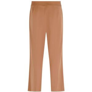 Betty Barclay, Broeken, Dames, Bruin, S, Polyester, Regular Fit Culotte in effen kleur