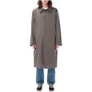 MM6 Maison Margiela, Stijlvolle Trenchcoat Beige, Heren, Maat:M