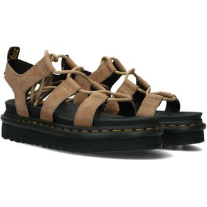 Dr. Martens, Schoenen, Dames, Bruin, 36 EU, Leer, Bruine Nartilla Sandalen