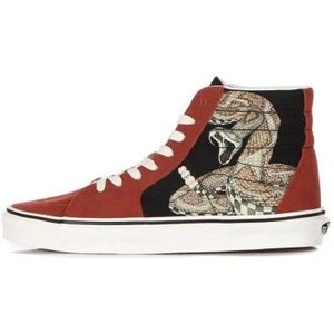 Vans, Sk 8-Hi (Desert) Snake/Chili Oil Sneakers Rood, Heren, Maat:40 EU