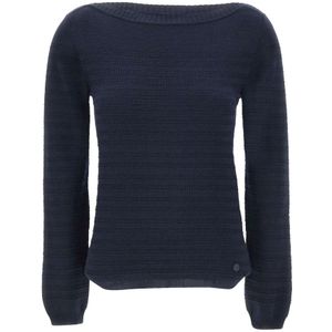 Woolrich, Truien, Dames, Blauw, S, Blauwe Sweaters voor Heren