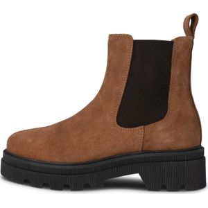 Shoe the Bear, Schoenen, Dames, Bruin, 36 EU, Suède, Suede Chelsea Laars Elegante Stijl