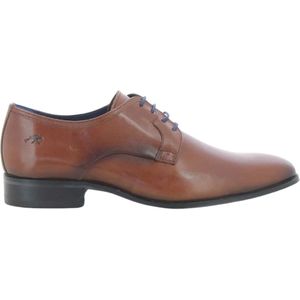 Fluchos, Heren Schoenen Cognac Cesar 9668 Z24 Bruin, Heren, Maat:41 EU