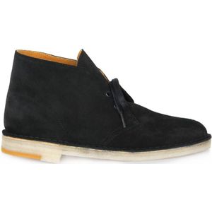 Clarks, Schoenen, Heren, Zwart, 42 EU, Desert Boot Blkcom