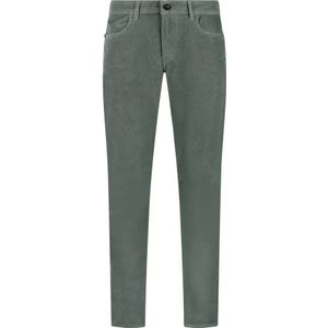 Re-Hash, Slim Fit Corduroy Broek Grijs, Heren, Maat:W31