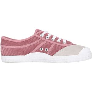 Kawasaki, Schoenen, Dames, Roze, 41 EU, Suède, Corduroy Schoen Old Rose Stijlvol Minimalistisch