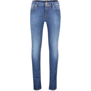 Tramarossa, Blauwe Denim 5-Pocket Jeans Blauw, Heren, Maat:W38 L34