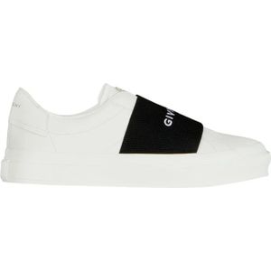 Givenchy, Schoenen, Heren, Wit, 42 EU, Leer, Witte City Sport Sneakers