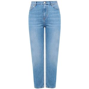 PS By Paul Smith, Jeans met logo Blauw, Dames, Maat:W31