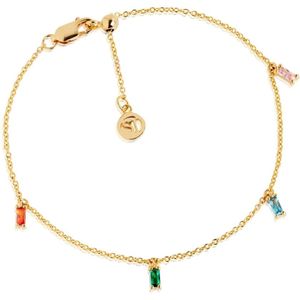Sif Jakobs Jewellery, Princess Baguette Armband Geel, Dames, Maat:ONE Size