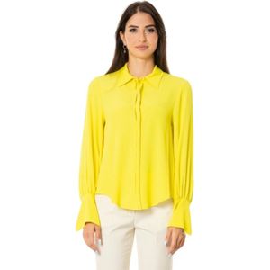 Beatrice .b, Blouses & Shirts, Dames, Groen, L, Zijden Shirt - Lime Kleur