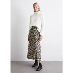 Marc O'Polo, Rokken, Dames, Veelkleurig, S, Spandex, Uitlopende maxi-rok gevormd