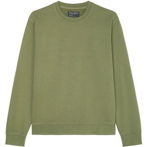 Marc O'Polo, Sweatshirts & Hoodies, Heren, Groen, 3Xl, Katoen, Sweatshirt normaal