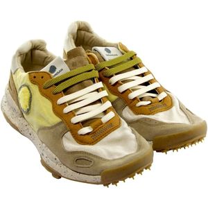 Satorisan, Schoenen, Heren, Beige, 40 EU, Linnen, Linnen Beige Bamboe Schoenen