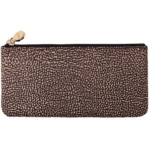 Borbonese, Platte Pouch Veelkleurig, Dames, Maat:ONE Size