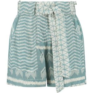 Rough Studios, Roze korte broek Blauw, Dames, Maat:M