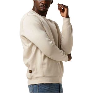 G-star, Sweatshirts & Hoodies, Heren, Beige, L, Katoen, Heren Premium Core Sweater