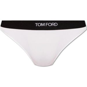 Tom Ford, Katoenen string Wit, Dames, Maat:M