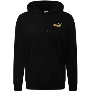 Puma, Sweatshirts & Hoodies, Heren, Zwart, S, Ess+ Tape Golden! Hoodie