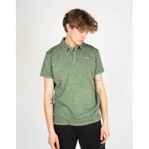 Pepe Jeans, Tops, Heren, Groen, S, Katoen, ; Barney; Polo t-shirt