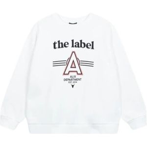 Alix The Label, Sweatshirts & Hoodies, Dames, Wit, S, Katoen, Alix THE Label A Sweater