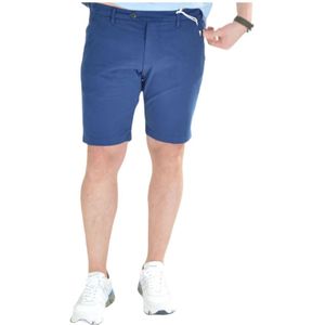 Roy Roger's, Casual Shorts Blauw, Heren, Maat:W38
