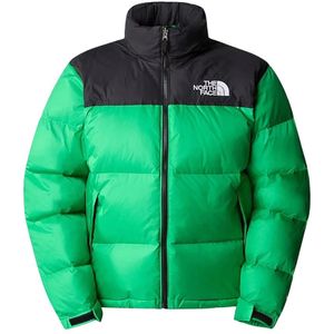 The North Face, Retro Nuptse 1996 Puffer Jas Groen, Heren, Maat:L