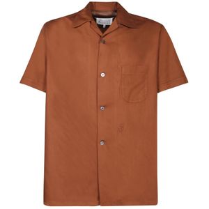 Maison Margiela, T-Shirts Oranje, Heren, Maat:S