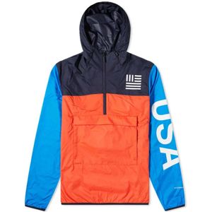 The North Face, Sport, Heren, Blauw, S, Polyester, Opvouwbare Anorak Jas