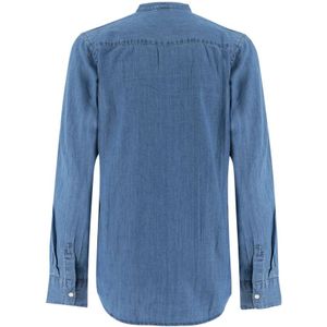 Aspesi, Blouses & Shirts, Dames, Blauw, M, Denim, Denim Shirts