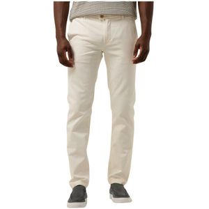 Vanguard, Broeken, Heren, Beige, W36 L32, Heren Chino Licht Stretch Dobby Broek