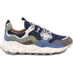 Flower Mountain, Schoenen, Heren, Veelkleurig, 42 EU, Suède, Outdoor Lage Sneakers