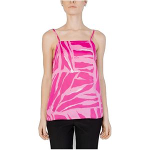 Only, Tops, Dames, Roze, XS, Polyester, Sleeveless Tops