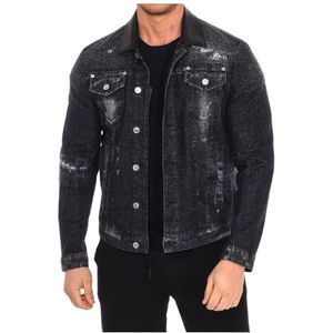 Dsquared2, Jassen, Heren, Zwart, M, Denim, Denim Jack