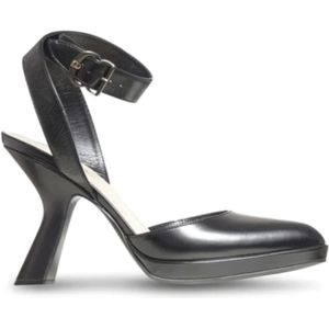 Dior, Schoenen, Dames, Zwart, 38 1/2 EU, Elegante Decollete Schoenen voor Vrouwen